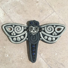 Load image into Gallery viewer, death&#39;s head moth wall art