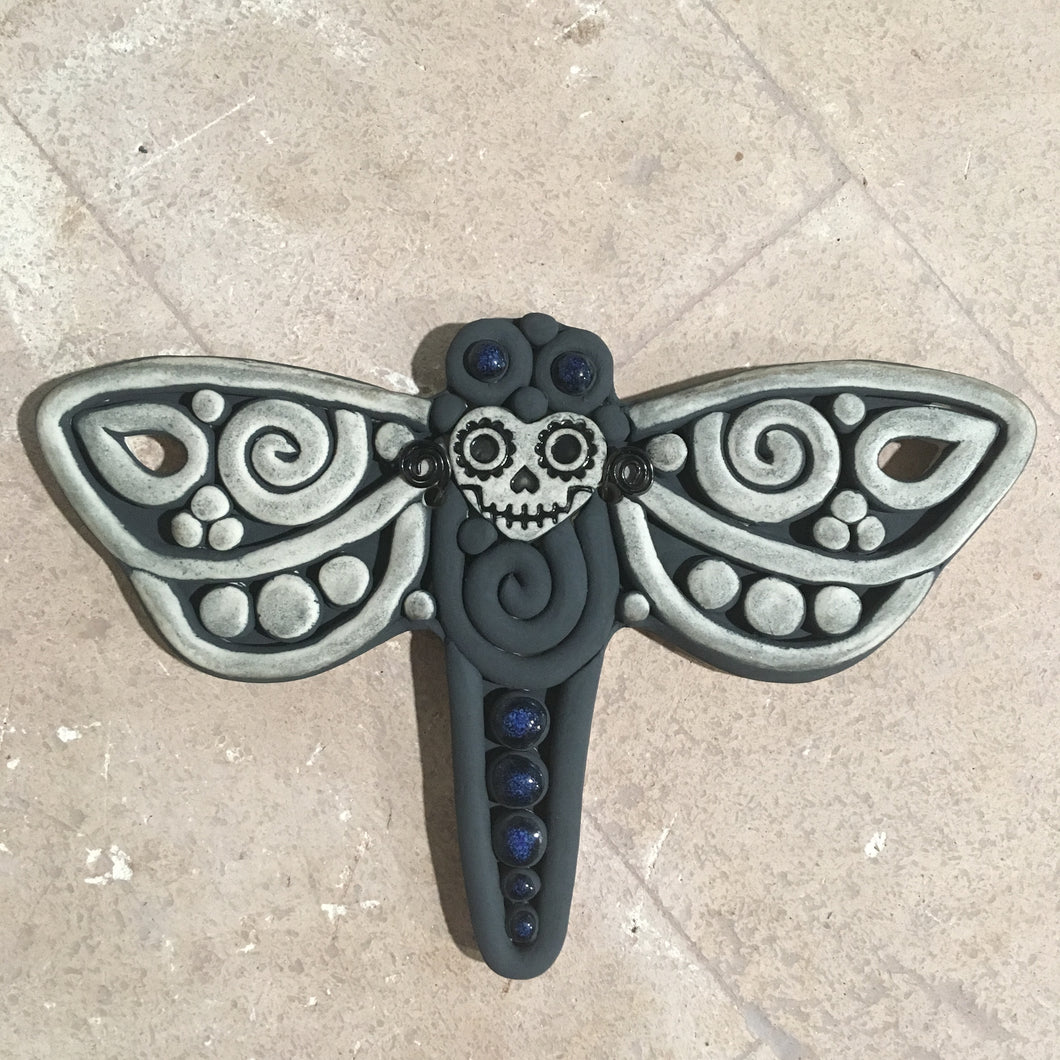 death's head moth wall art