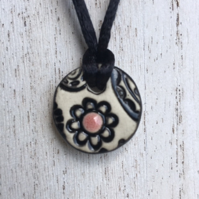 mini flower pendant